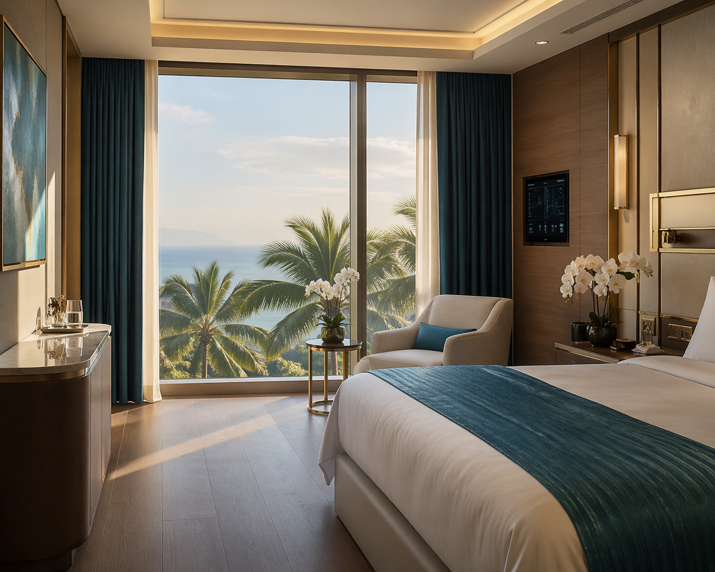 Private recovery suite with ocean view in Hainan